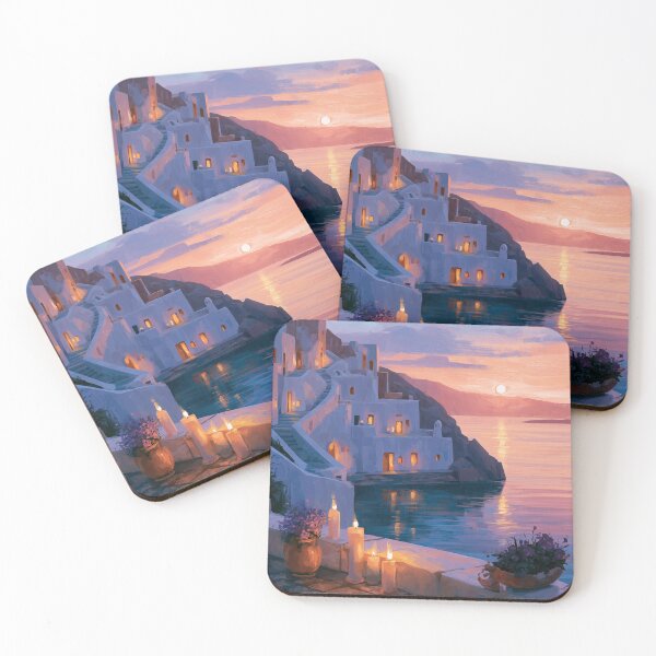 Item preview, Santorini Sunset Over Caldera designed and sold by Rtymer.