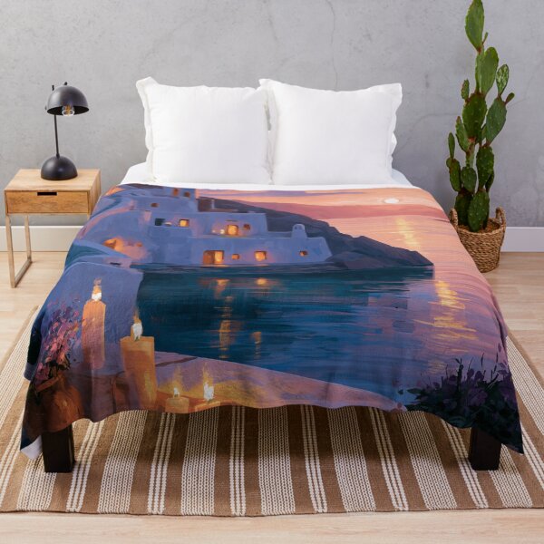 Item preview, Santorini Sunset Over Caldera designed and sold by Rtymer.