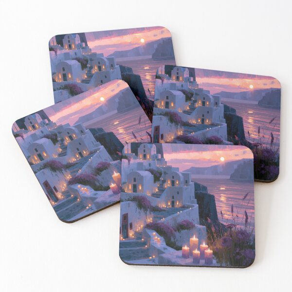 Item preview, Santorini Sunset Over Caldera designed and sold by Rtymer.