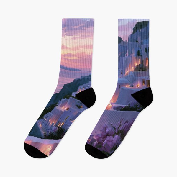 Item preview, Santorini Sunset Over Caldera designed and sold by Rtymer.