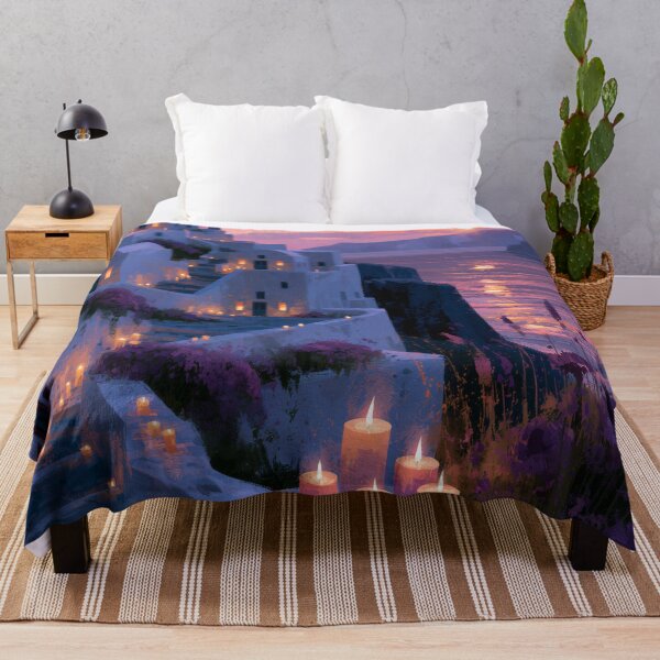 Item preview, Santorini Sunset Over Caldera designed and sold by Rtymer.