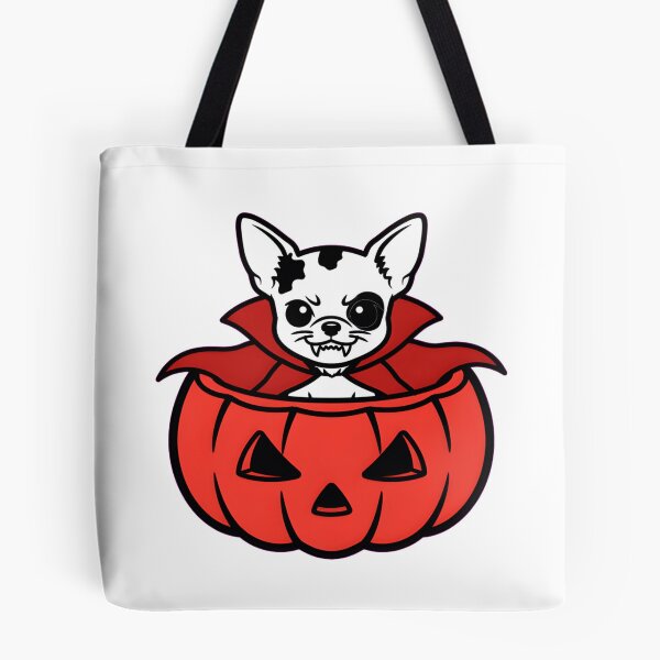 Item preview, Vampire Chihuahua Halloween Pumpkin T-Shirt Cute Dog designed and sold by KnrNazimTHREADS.
