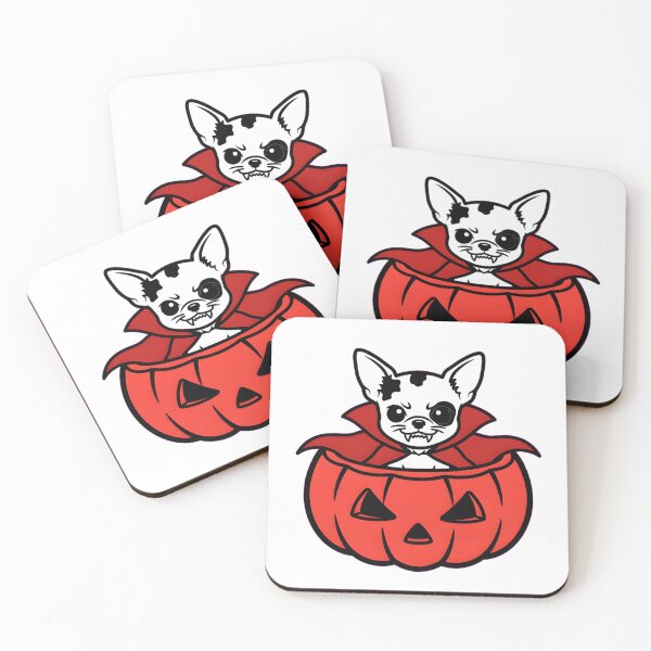 Item preview, Vampire Chihuahua Halloween Pumpkin T-Shirt Cute Dog designed and sold by KnrNazimTHREADS.