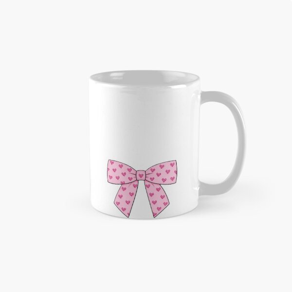 Item preview, pink hearts bow designed and sold by Roniya George.