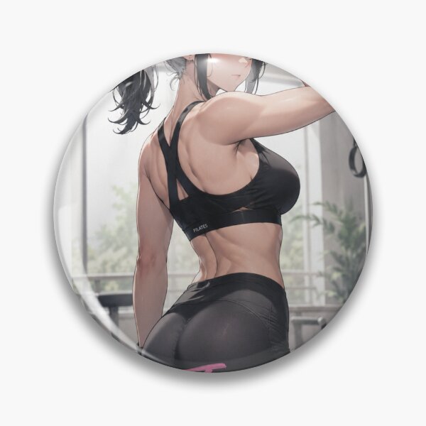 Item preview, Japan Pilates Anime Gym Girl Fitness Aesthetic Workout Design designed and sold by Digistore1221.