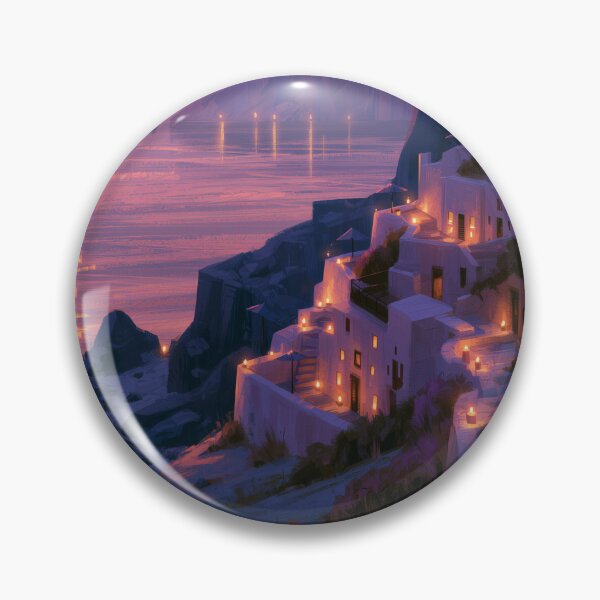 Item preview, Santorini Sunset Over Caldera designed and sold by Rtymer.