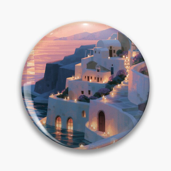 Item preview, Santorini Sunset Over Caldera designed and sold by Rtymer.