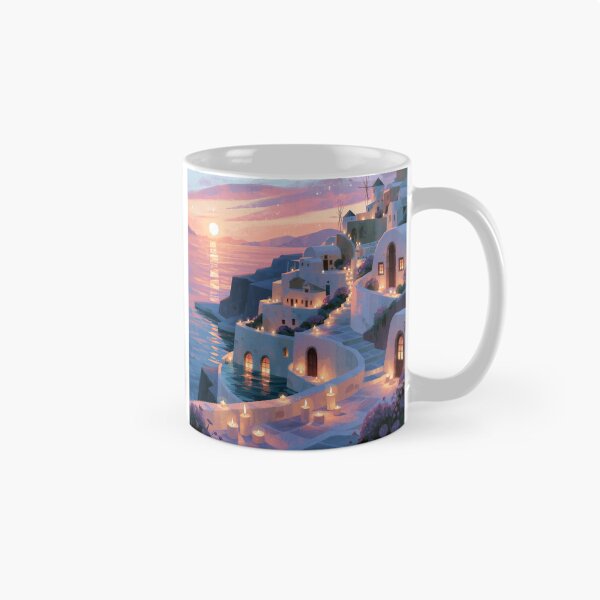 Item preview, Santorini Sunset Over Caldera designed and sold by Rtymer.