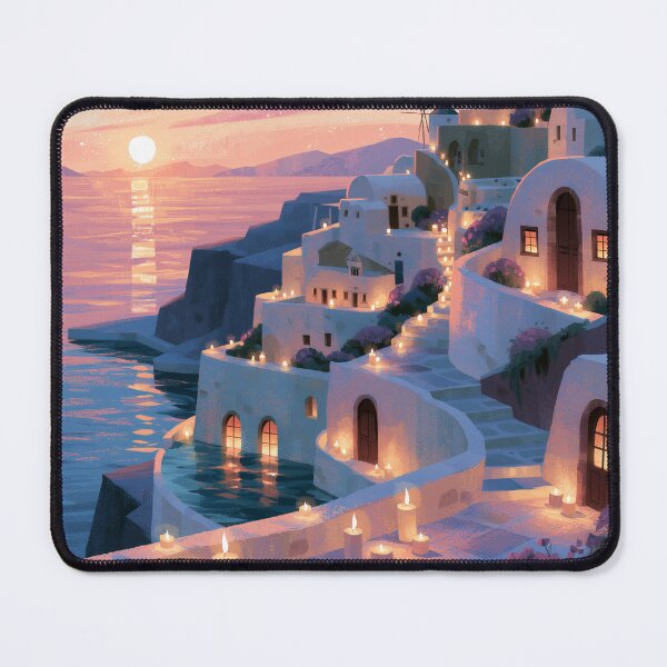 Item preview, Santorini Sunset Over Caldera designed and sold by Rtymer.