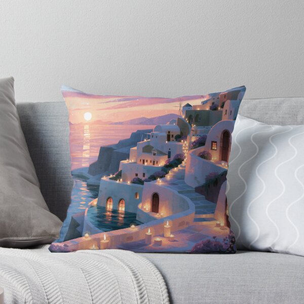 Item preview, Santorini Sunset Over Caldera designed and sold by Rtymer.