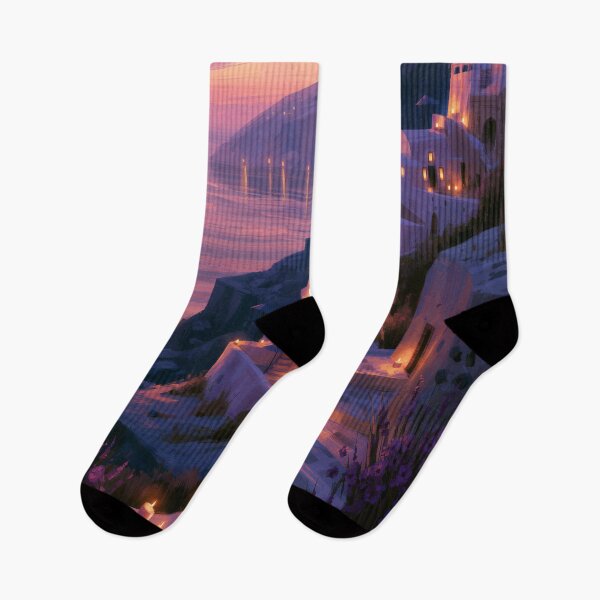 Item preview, Santorini Sunset Over Caldera designed and sold by Rtymer.