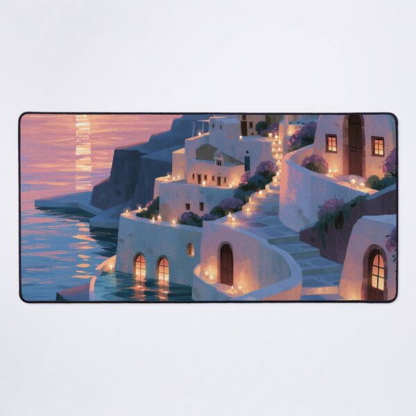 Item preview, Santorini Sunset Over Caldera designed and sold by Rtymer.