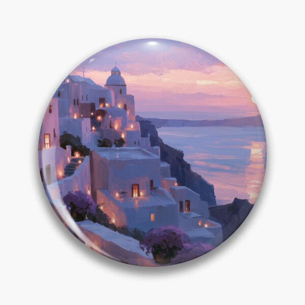 Item preview, Santorini Sunset Over Caldera designed and sold by Rtymer.