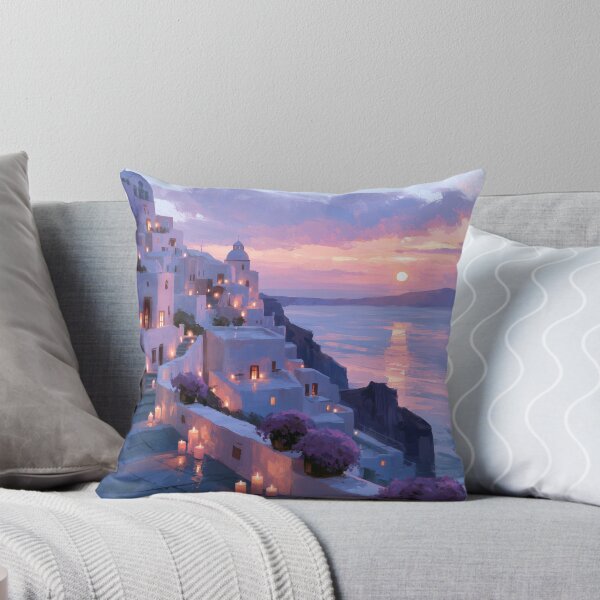 Item preview, Santorini Sunset Over Caldera designed and sold by Rtymer.