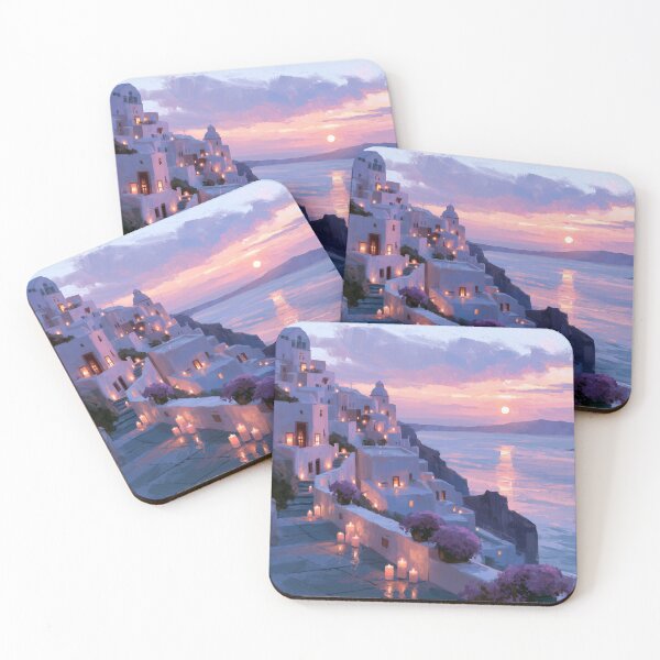 Item preview, Santorini Sunset Over Caldera designed and sold by Rtymer.
