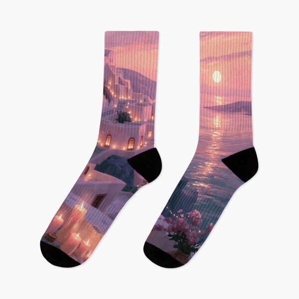 Item preview, Santorini Sunset Over Caldera designed and sold by Rtymer.