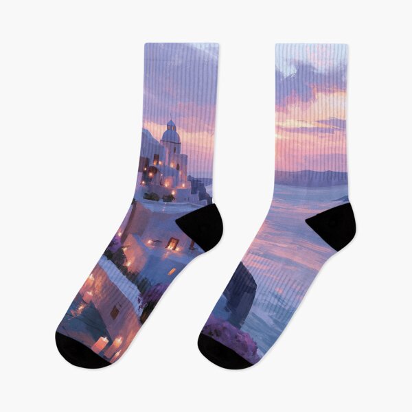 Item preview, Santorini Sunset Over Caldera designed and sold by Rtymer.