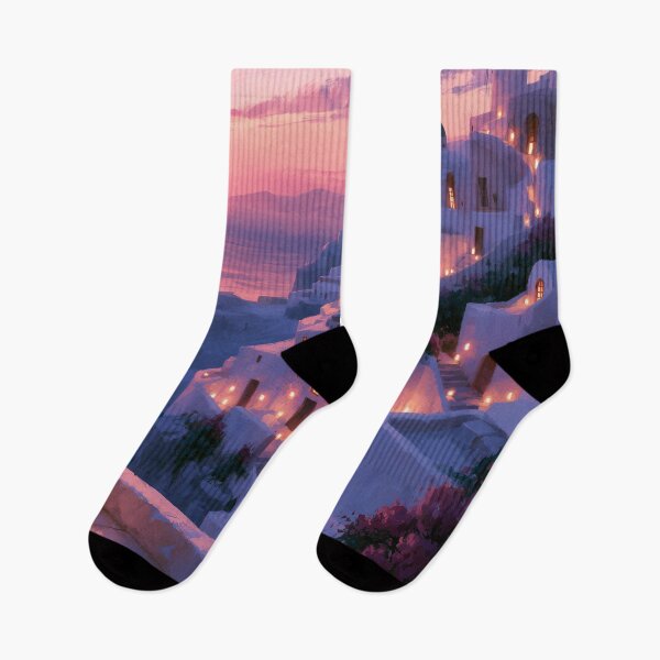 Item preview, Santorini Sunset Over Caldera designed and sold by Rtymer.