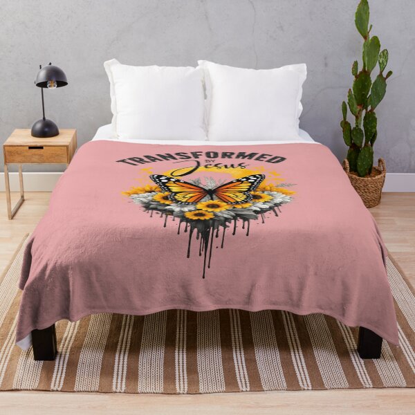 Item preview, Monarch Butterfly & Sunflower Christian designed and sold by DreamPrint Collective.