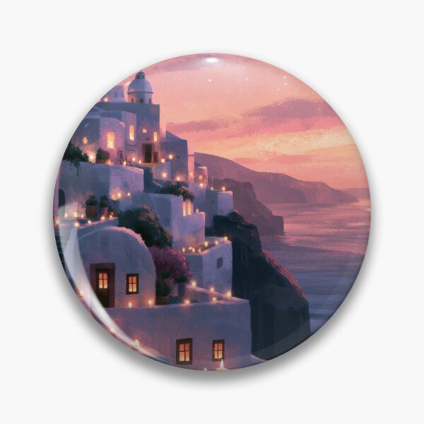 Item preview, Santorini Sunset Over Caldera designed and sold by Rtymer.