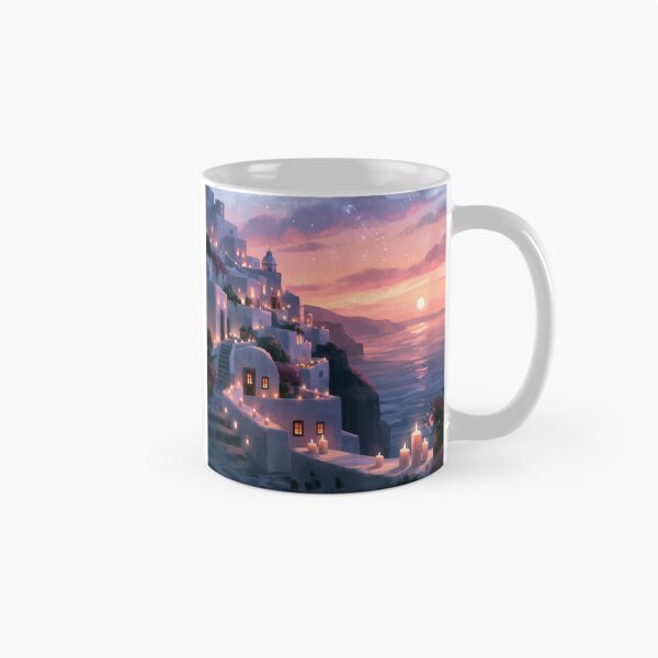 Item preview, Santorini Sunset Over Caldera designed and sold by Rtymer.