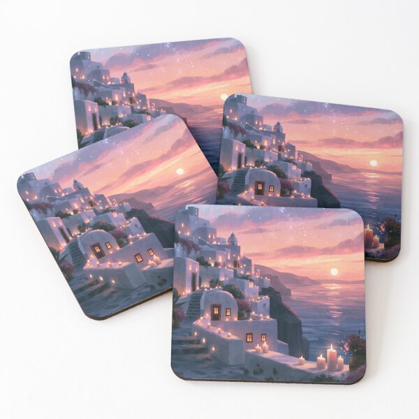Item preview, Santorini Sunset Over Caldera designed and sold by Rtymer.