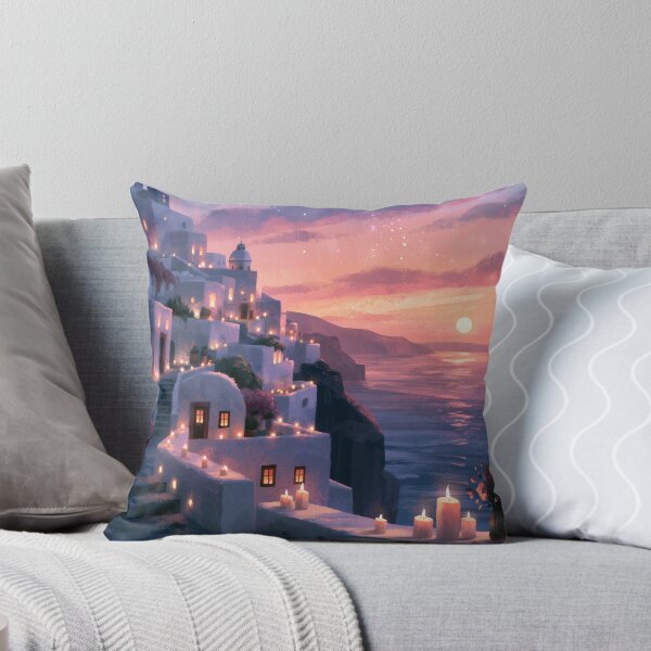 Item preview, Santorini Sunset Over Caldera designed and sold by Rtymer.