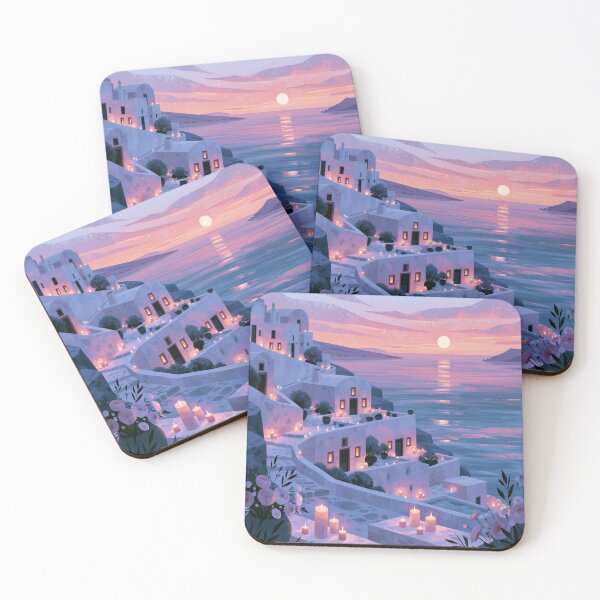 Item preview, Santorini Sunset Over Caldera designed and sold by Rtymer.