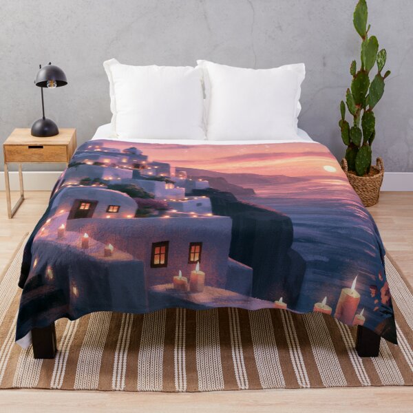 Item preview, Santorini Sunset Over Caldera designed and sold by Rtymer.