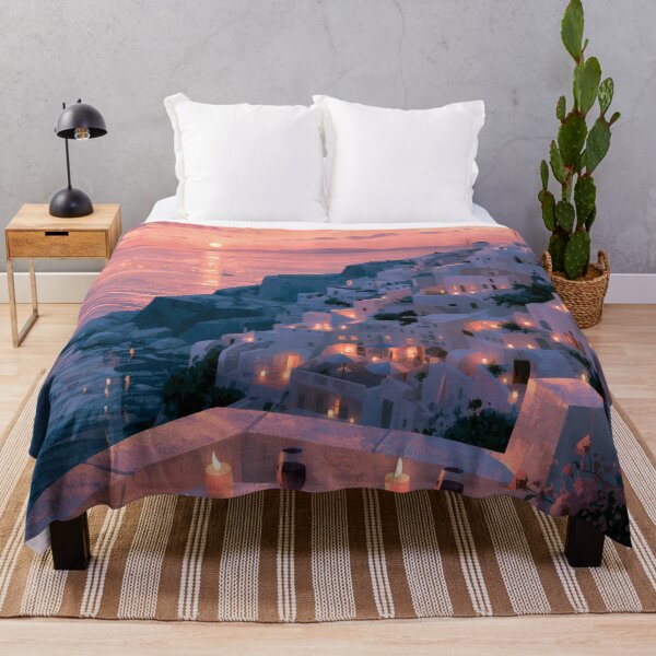 Item preview, Santorini Sunset Over Caldera designed and sold by Rtymer.
