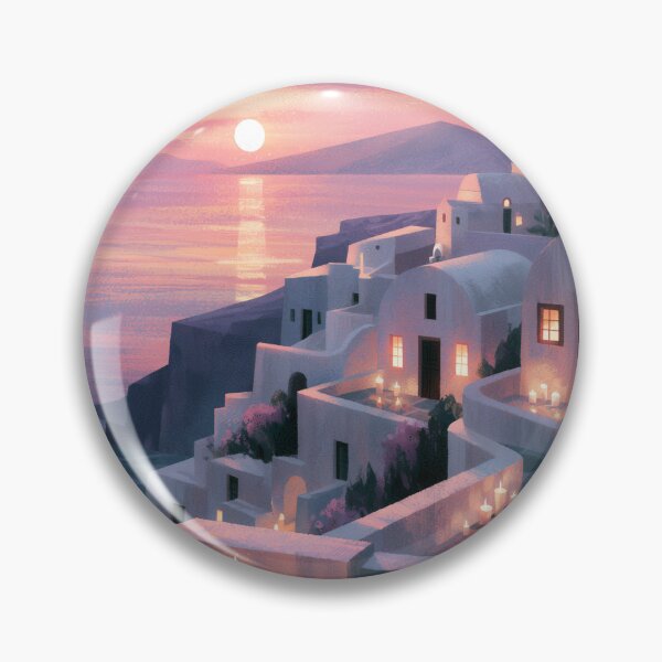Item preview, Santorini Sunset Over Caldera designed and sold by Rtymer.