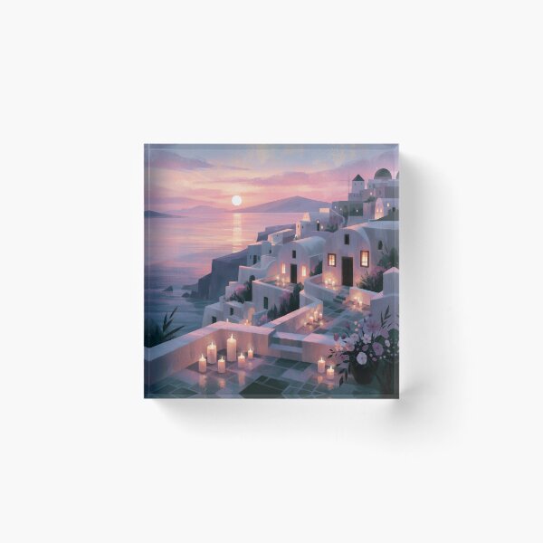 Item preview, Santorini Sunset Over Caldera designed and sold by Rtymer.