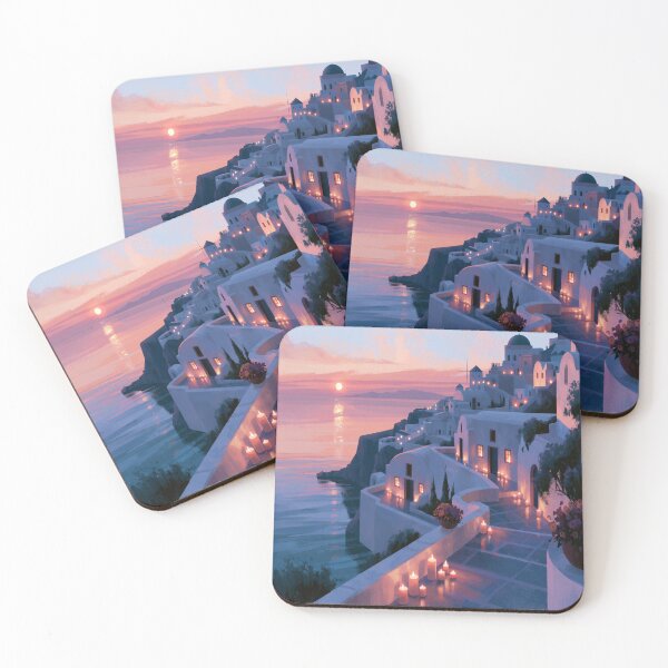 Item preview, Santorini Sunset Over Caldera designed and sold by Rtymer.