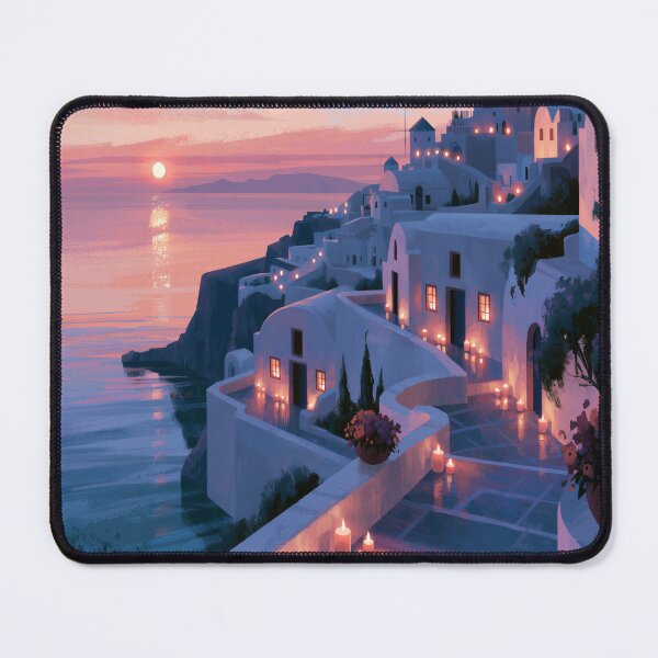 Item preview, Santorini Sunset Over Caldera designed and sold by Rtymer.