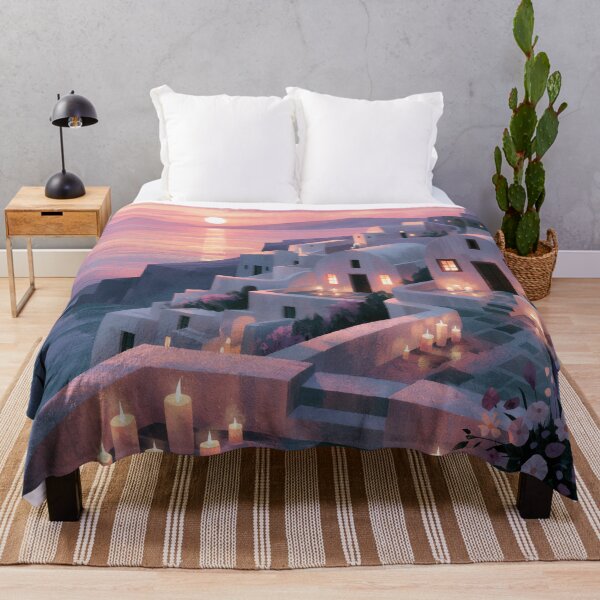 Item preview, Santorini Sunset Over Caldera designed and sold by Rtymer.
