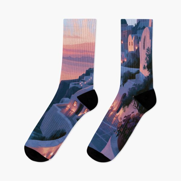 Item preview, Santorini Sunset Over Caldera designed and sold by Rtymer.