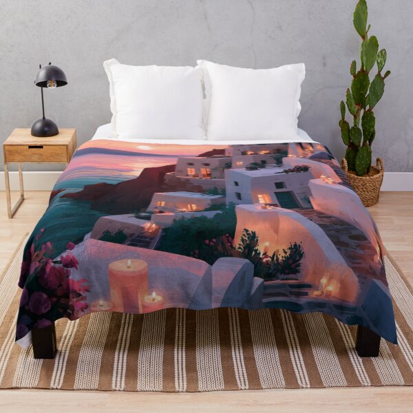 Item preview, Santorini Sunset Over Caldera designed and sold by Rtymer.