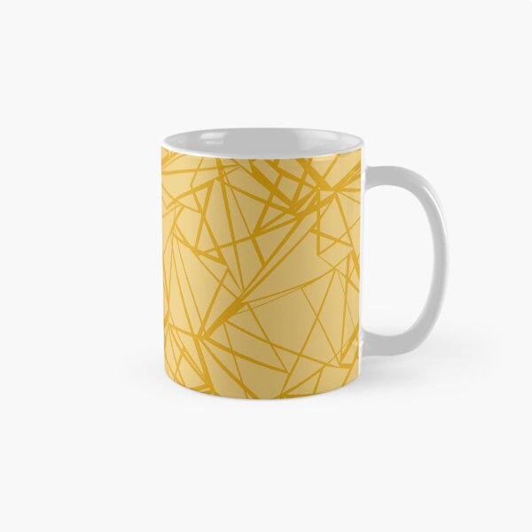 Item preview, Geometric pattern abstract retro yellow designed and sold by fuzzyfox.