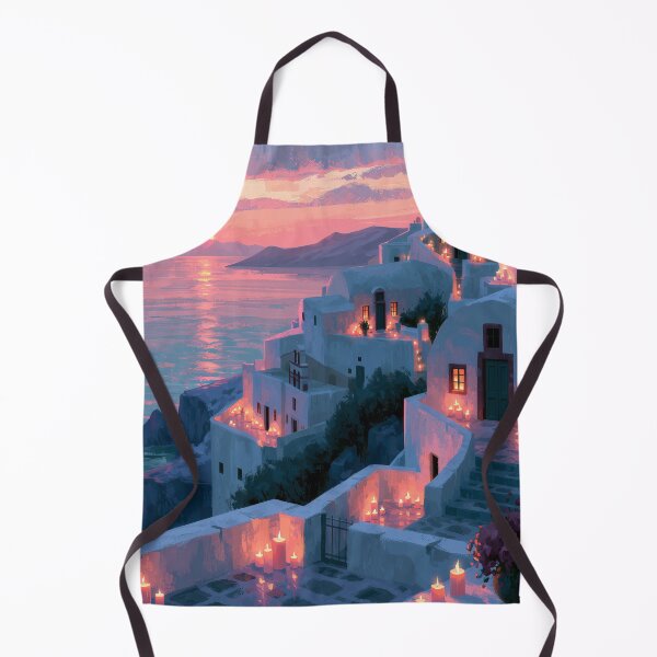 Item preview, Atardecer en Santorini sobre la caldera designed and sold by Rtymer.