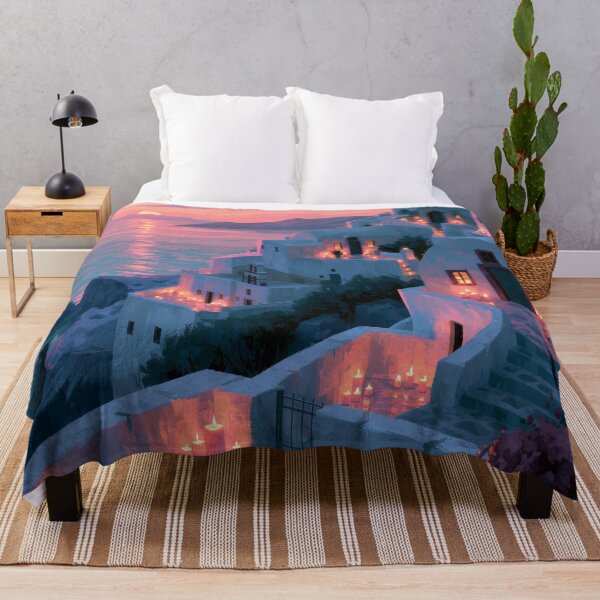 Item preview, Santorini Sunset Over Caldera designed and sold by Rtymer.
