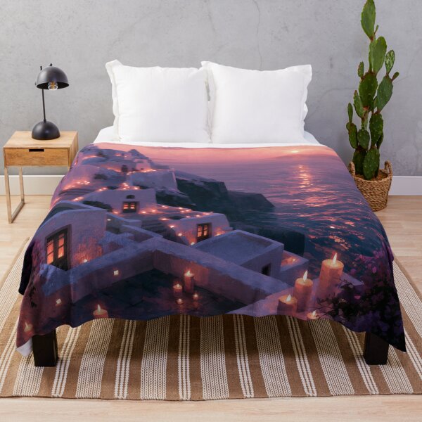 Item preview, Santorini Sunset Over Caldera designed and sold by Rtymer.