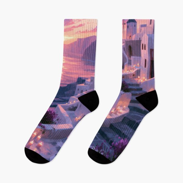 Item preview, Santorini Sunset Over Caldera designed and sold by Rtymer.