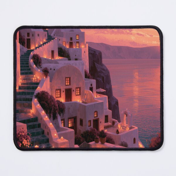 Item preview, Santorini Sunset Over Caldera designed and sold by Rtymer.