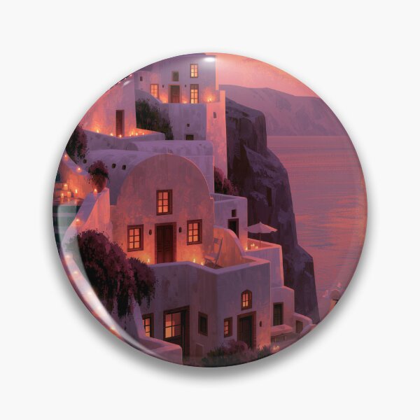 Item preview, Santorini Sunset Over Caldera designed and sold by Rtymer.