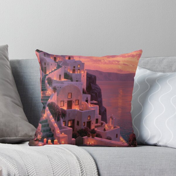 Item preview, Santorini Sunset Over Caldera designed and sold by Rtymer.