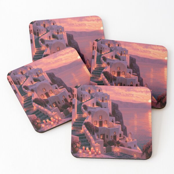 Item preview, Santorini Sunset Over Caldera designed and sold by Rtymer.