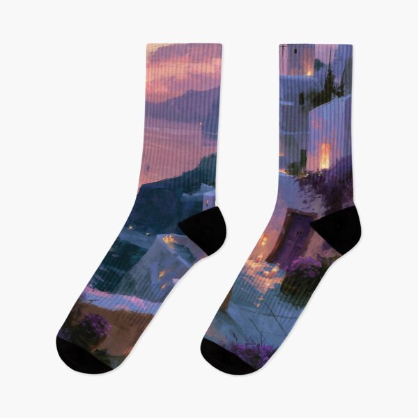 Item preview, Santorini Sunset Over Caldera designed and sold by Rtymer.