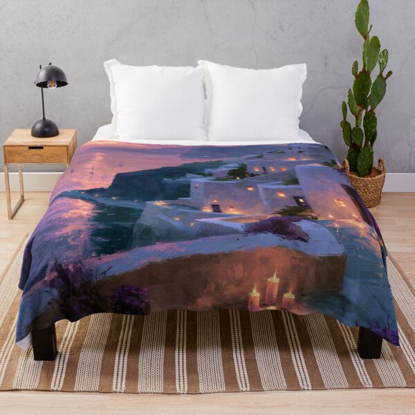Item preview, Santorini Sunset Over Caldera designed and sold by Rtymer.