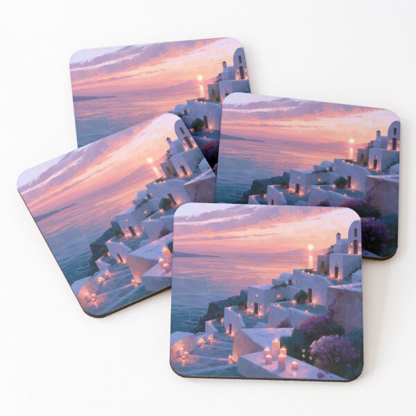 Item preview, Santorini Sunset Over Caldera designed and sold by Rtymer.