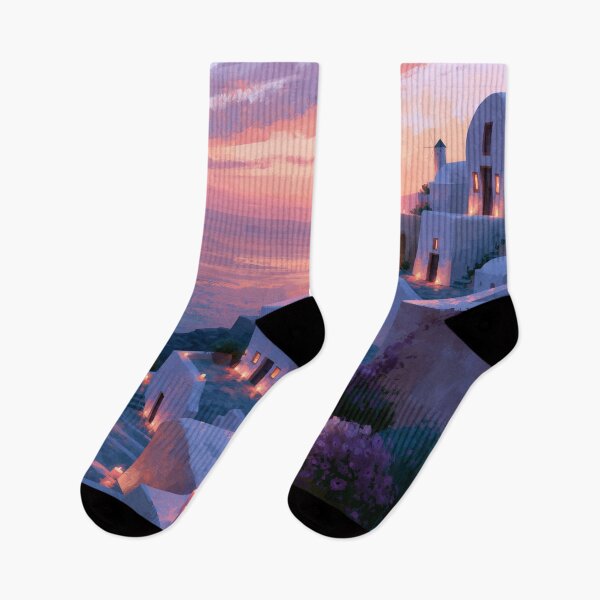 Item preview, Santorini Sunset Over Caldera designed and sold by Rtymer.